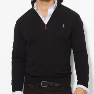 Polo Quarter Zip Sweater